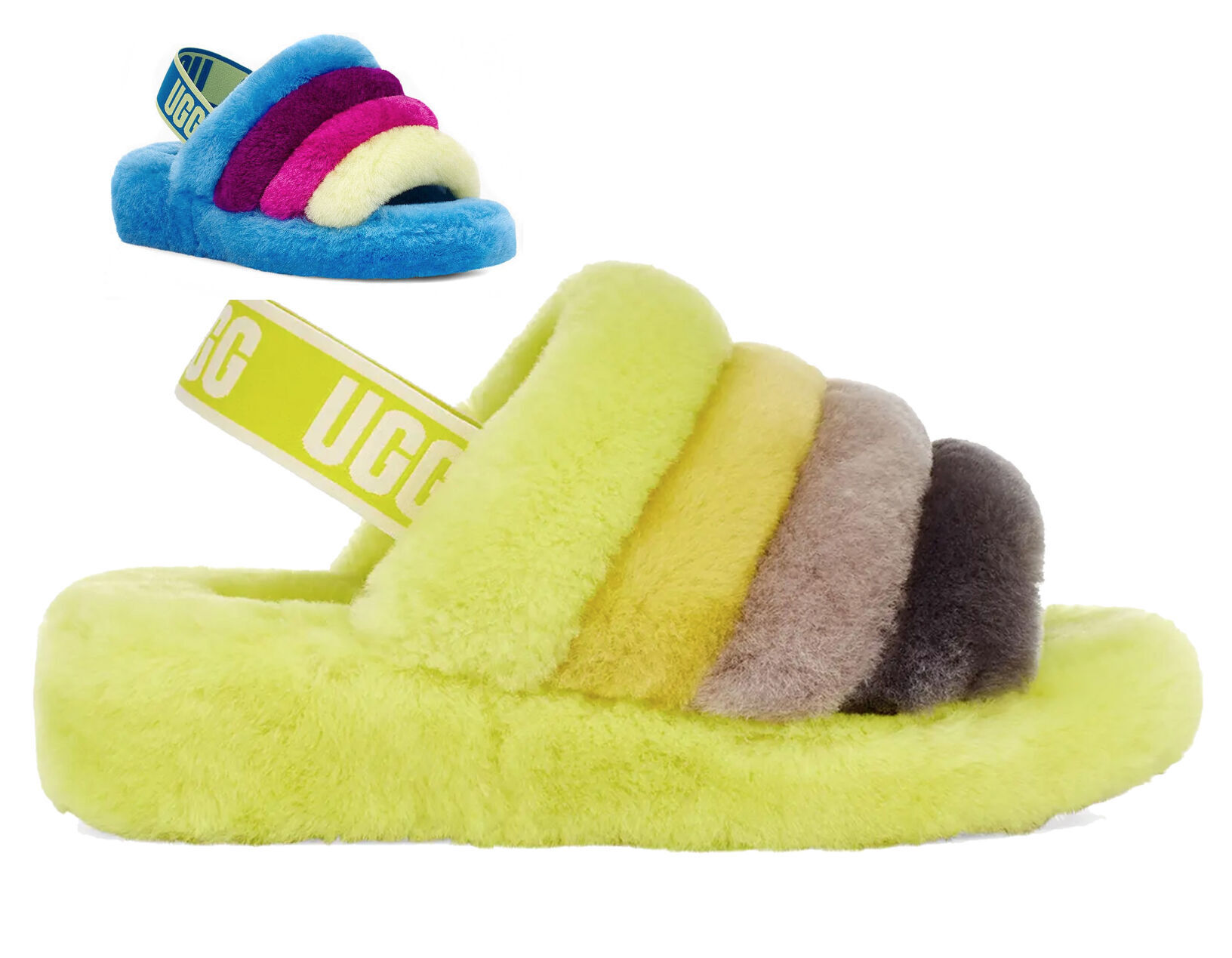 Ugg Fluff Yeah shearling sandals